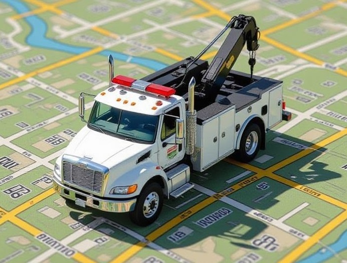 East Texas road network and logistics